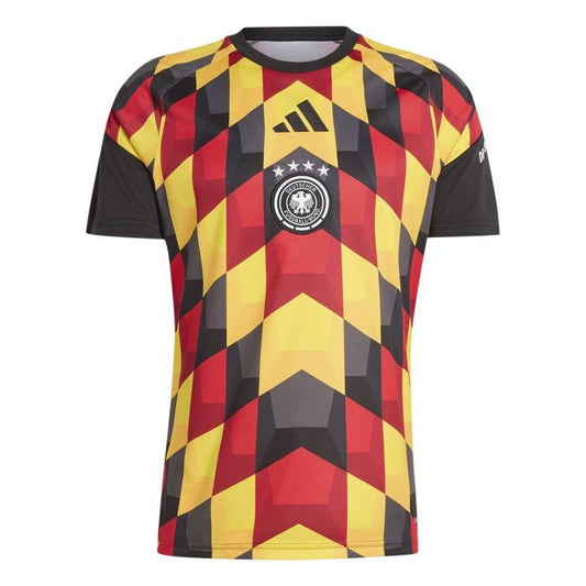 Germany 2026 Pre-Match T-Shirt - Black/Yellow/Red