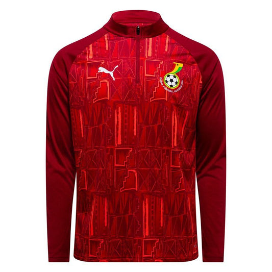 Ghana 2026 Training Jacket - Red