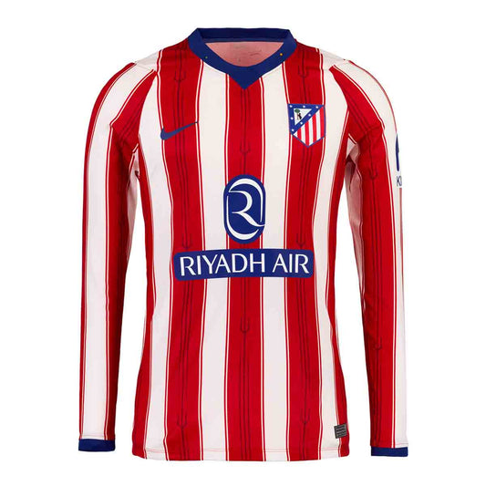 Atletico Madrid 26/27 Home Long Sleeve Jersey - Player Version