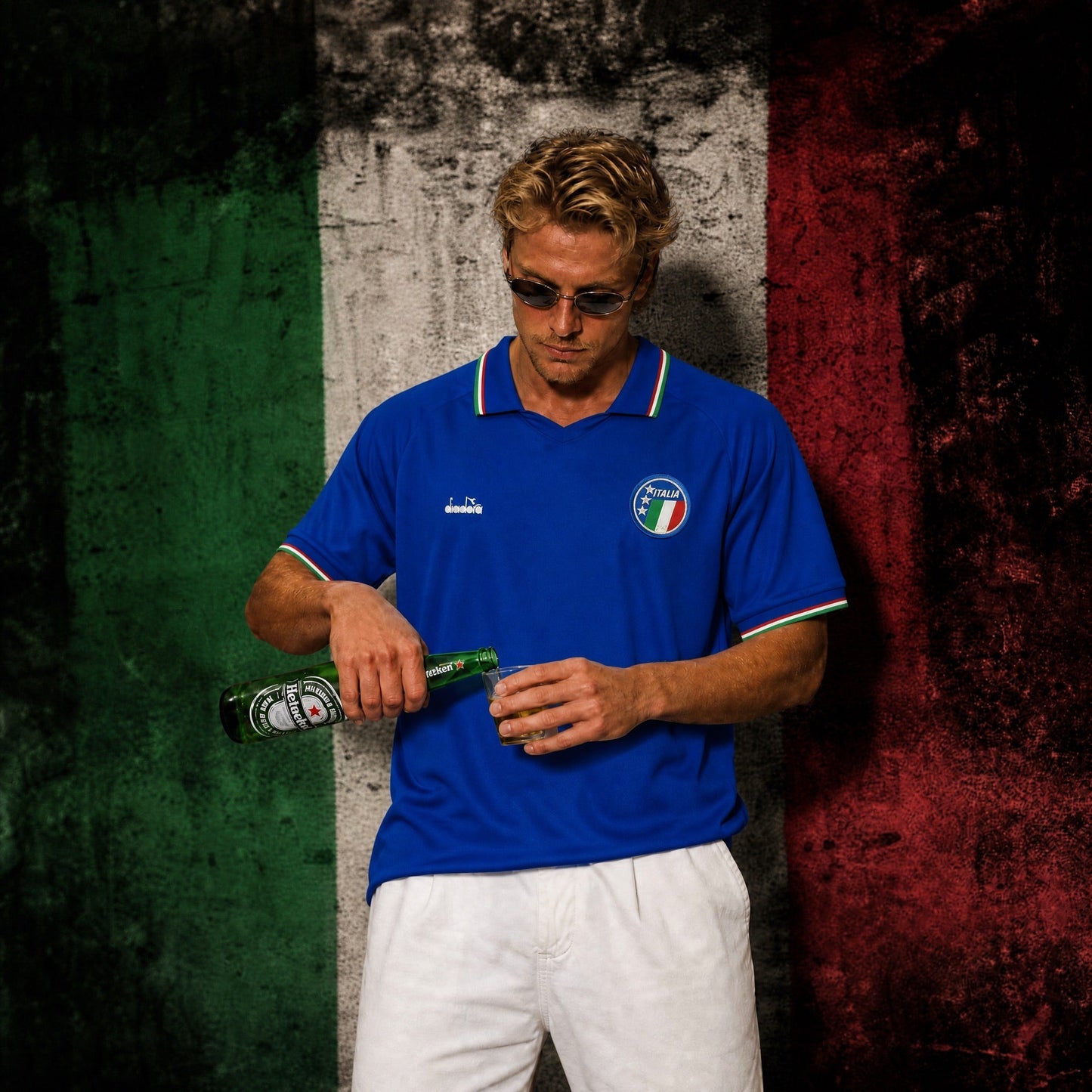 Italy 1990 Home Retro Shirt