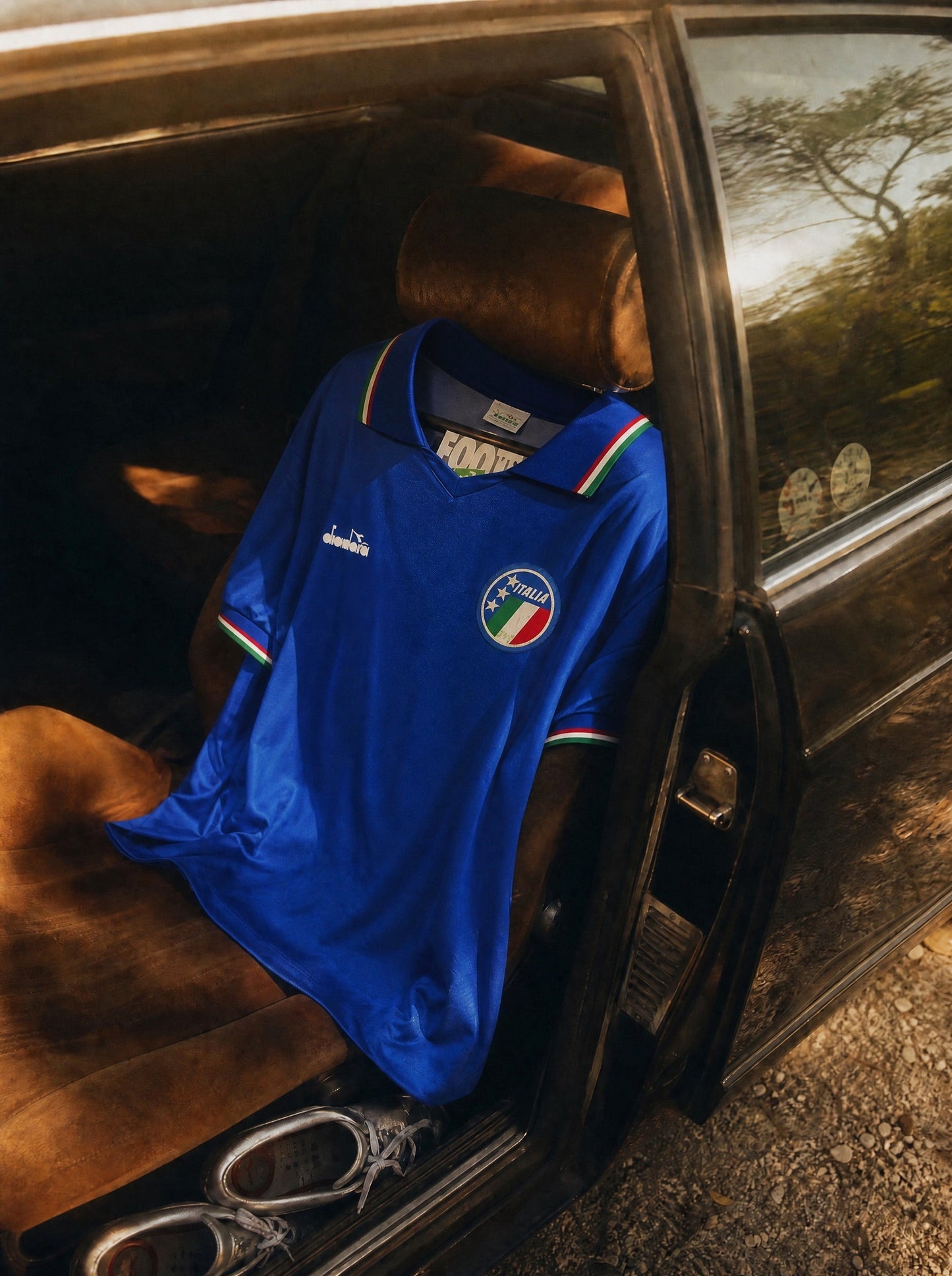 Italy 1990 Home Retro Shirt