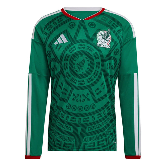 Mexico 2026/27 Home Long Sleeve Jersey - Fan Version