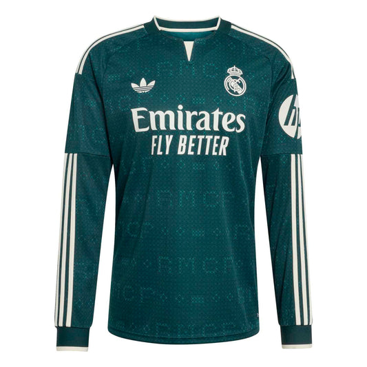 Real Madrid 26/27 Away Long Sleeve Jersey - Fan Version