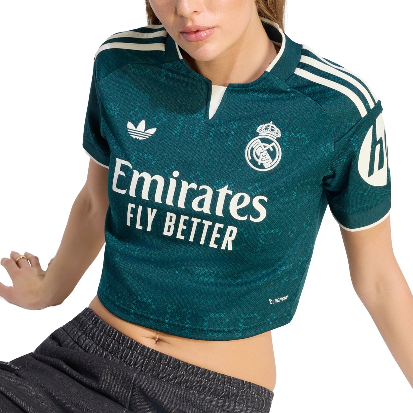 Real Madrid 26/27 Away Women's Cropped Jersey
