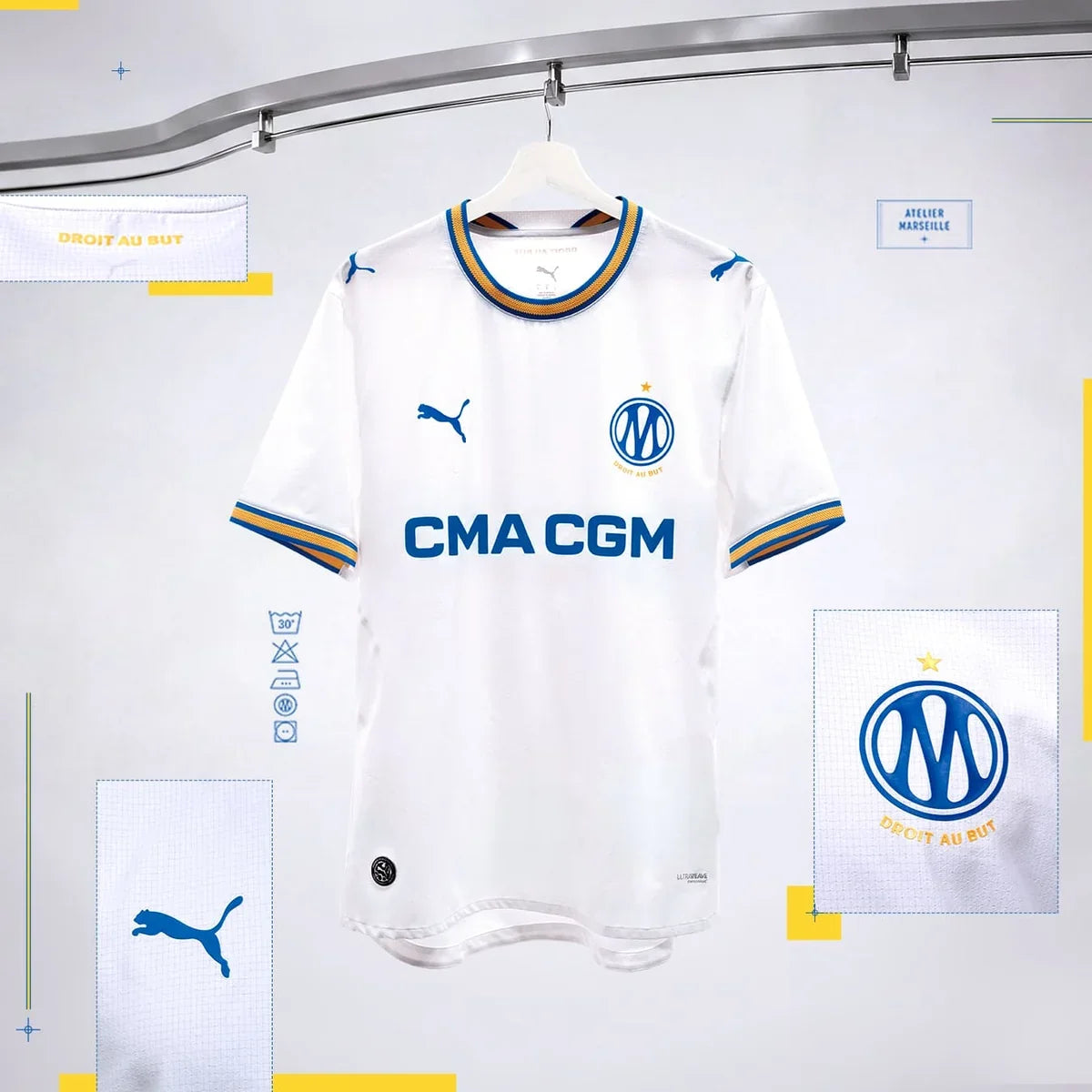 Marseille 26/27 Home Jersey - Player Version