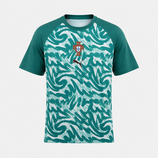 Portugal 2026 Pre-Match T-Shirt - Green