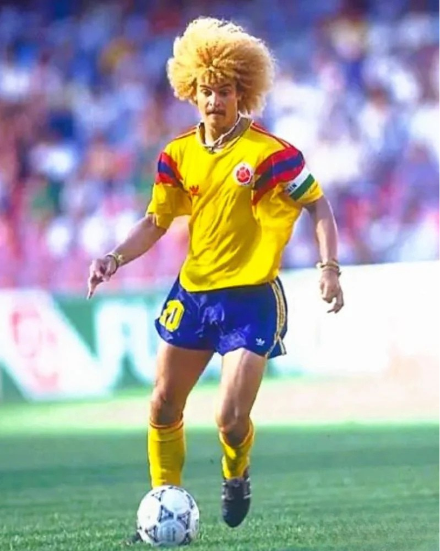 Colombia 1989/90 Home Retro Shirt