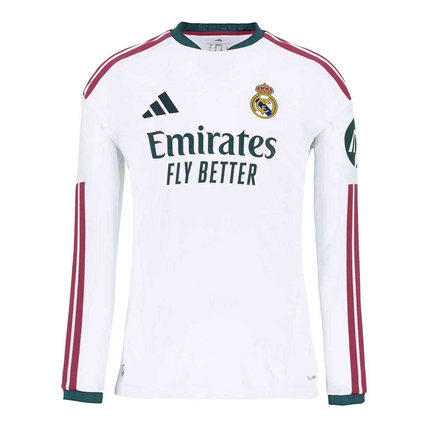 Real Madrid 26/27 Home Long Sleeve Jersey - Player Version