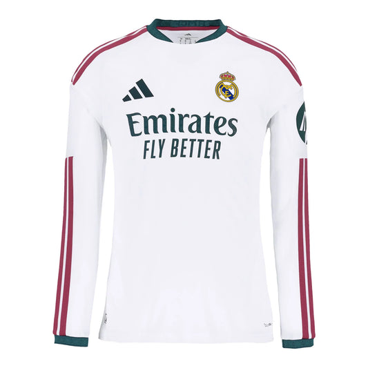 Real Madrid 26/27 Home Long Sleeve Jersey - Player Version