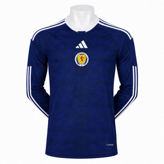 Scotland 2026/27 Home Long Sleeve Jersey - Fan Version
