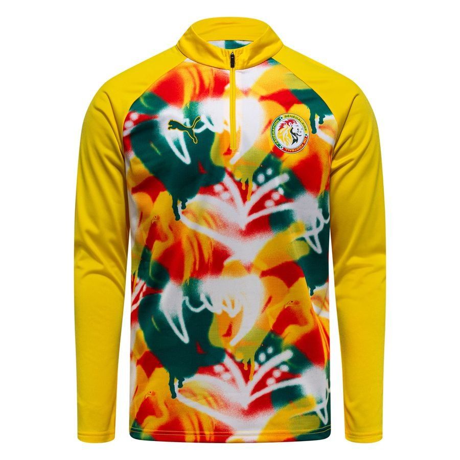 Senegal 2026 Training Jacket - Yellow/Green