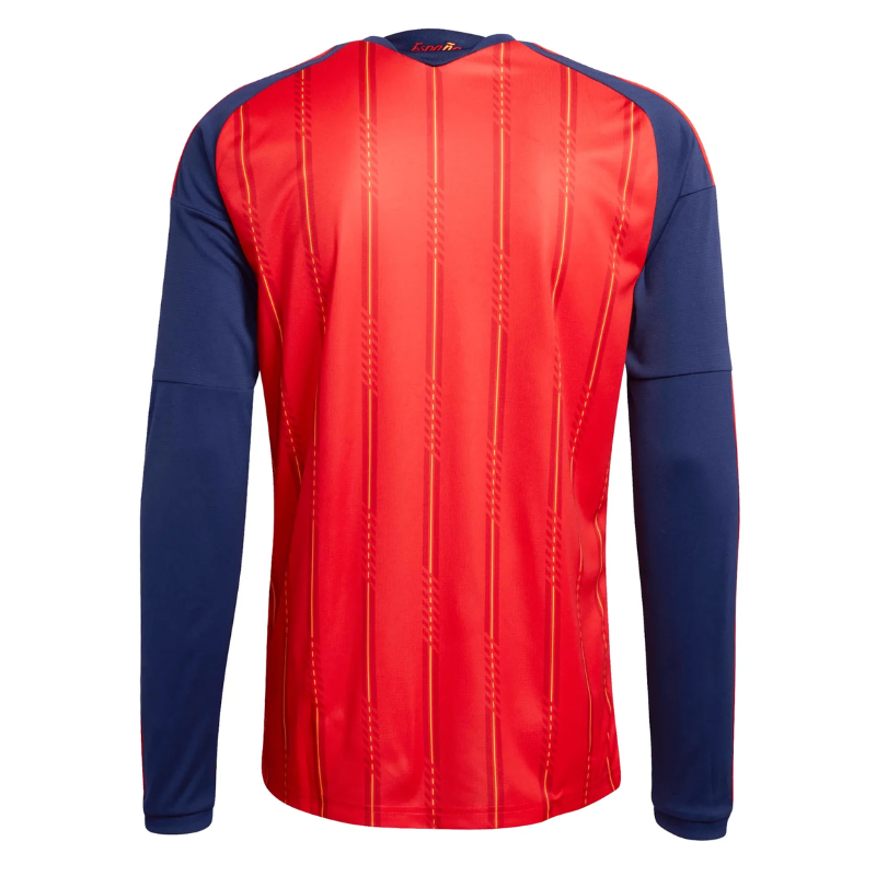 Spain 2026/27 Home Long Sleeve Jersey - Player Version
