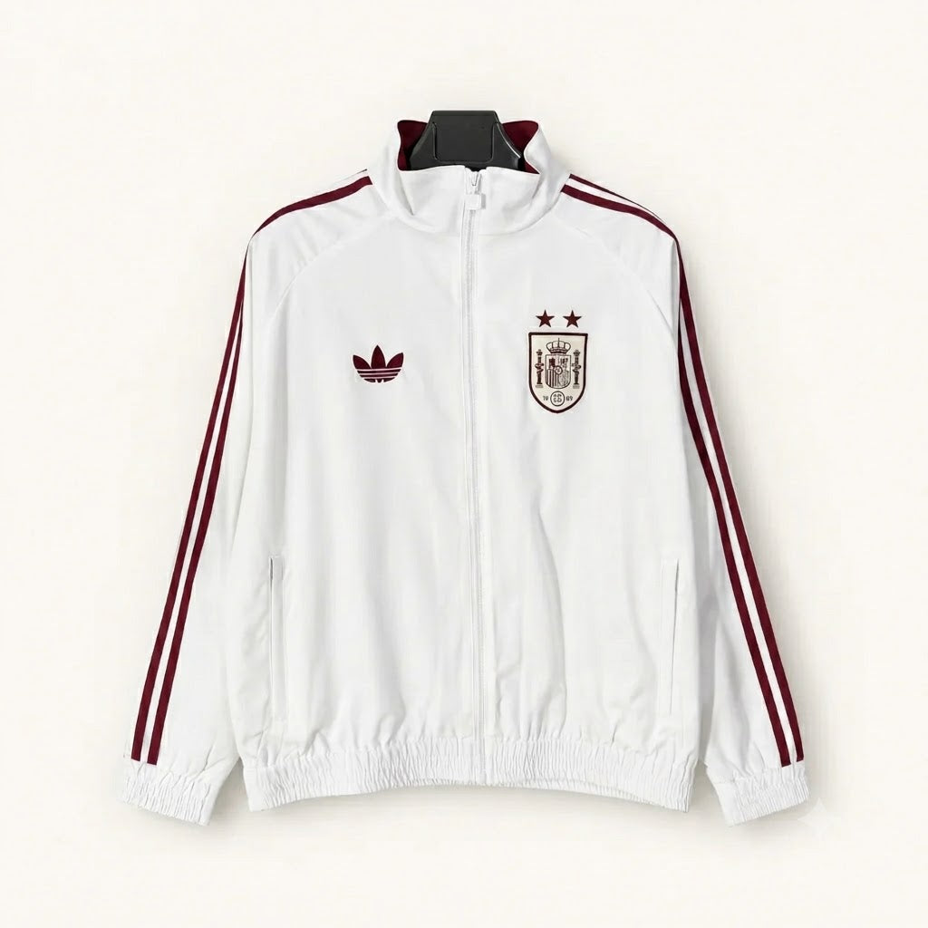 Spain 2026 Windbreaker Jacket - White