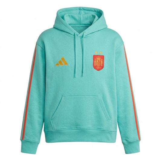 Spain 2026/27 Team Hoodie - Turquoise/Orange