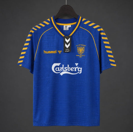 Wimbledon 1988/89 Home 'FA Cup' Retro Shirt