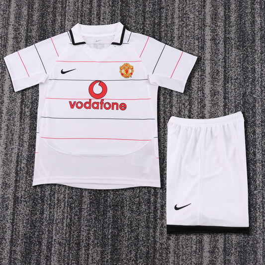 Manchester United 03/05 Children's Third Retro Set