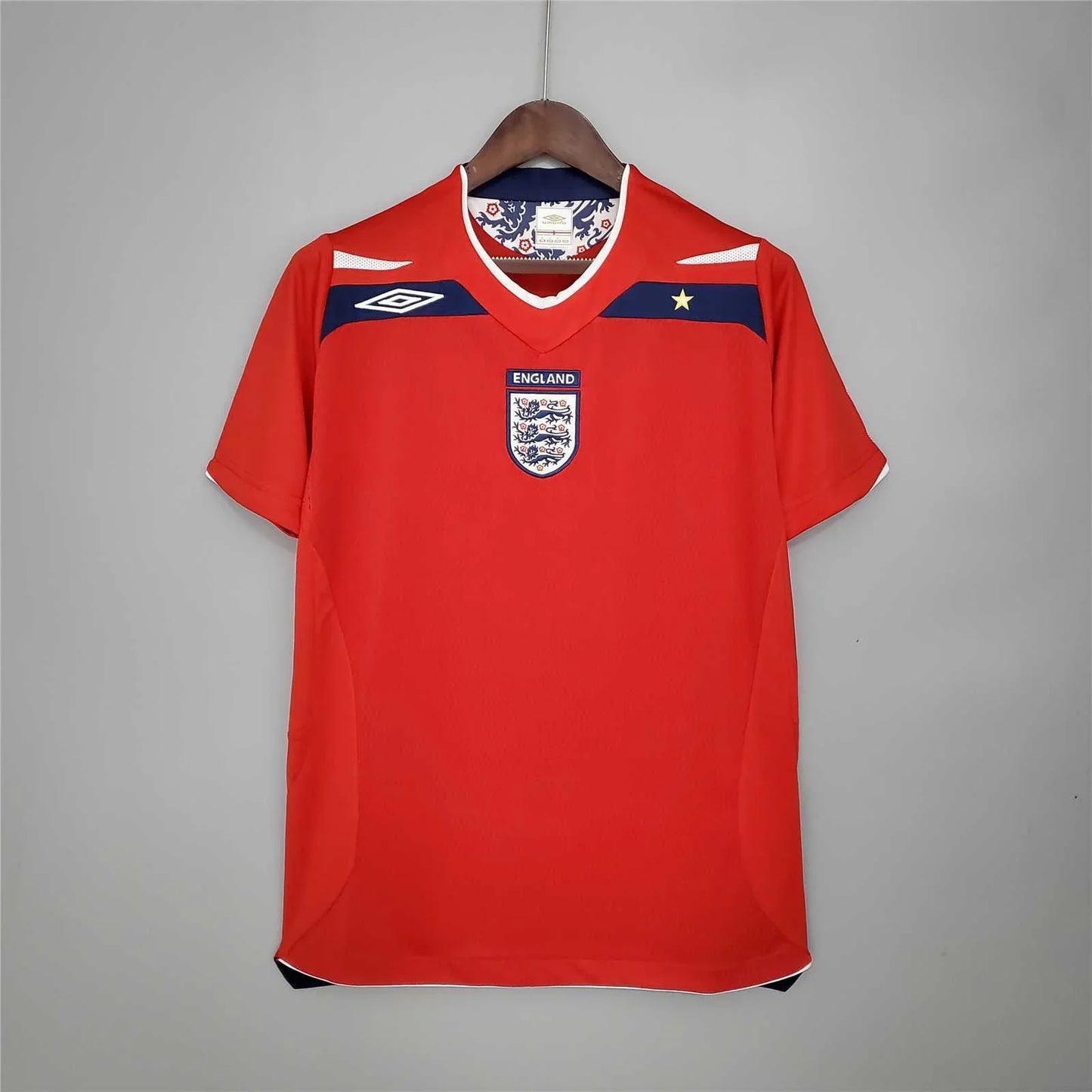 England 2008 Away Retro Shirt