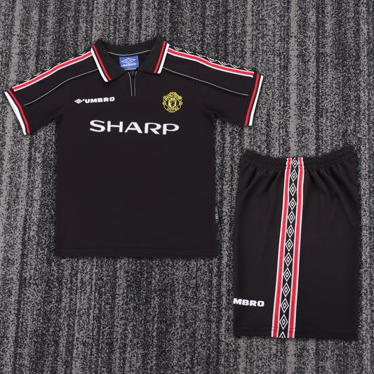 Manchester United 98/99 Children's Third Retro Set