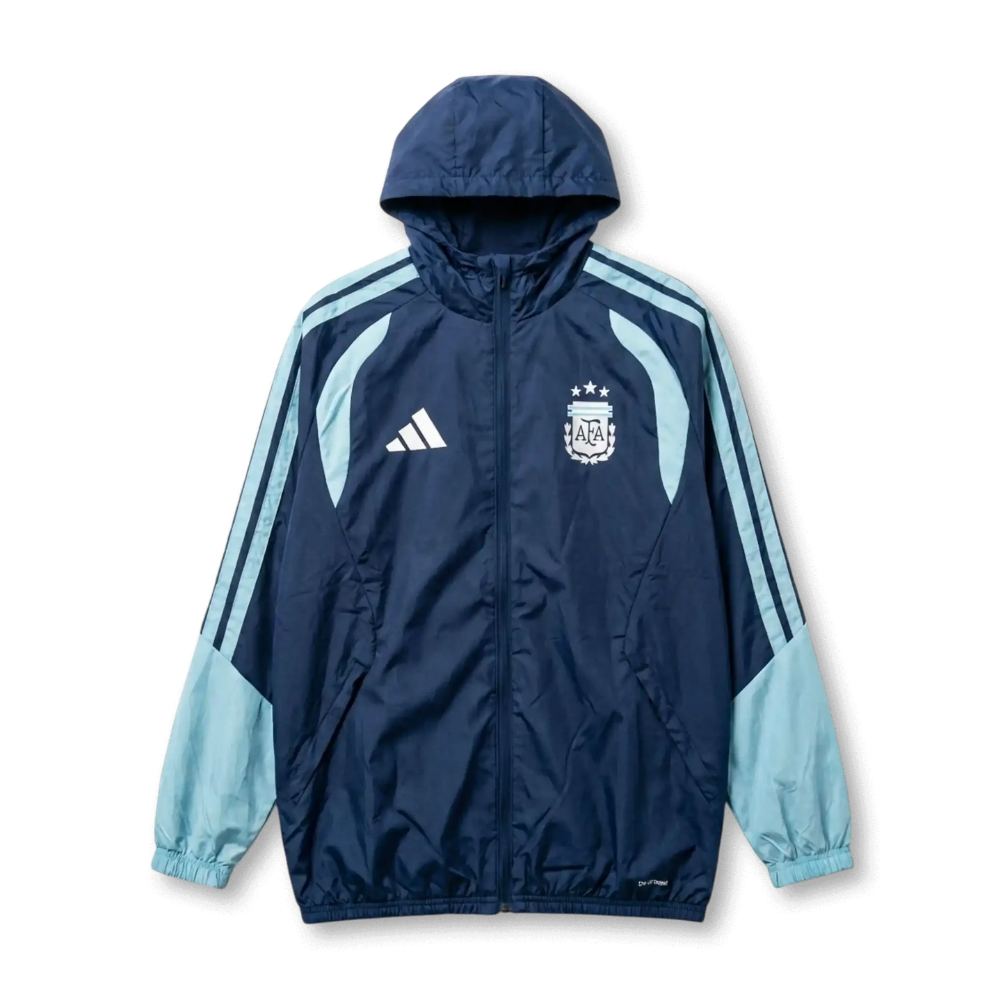 Argentina 2026 Windbreaker Jacket - Dark Blue/Light Blue