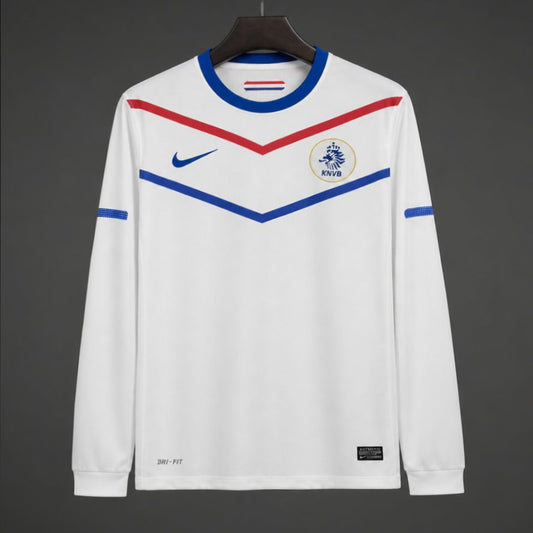 Netherlands 2012 Away Retro Shirt - Long Sleeve