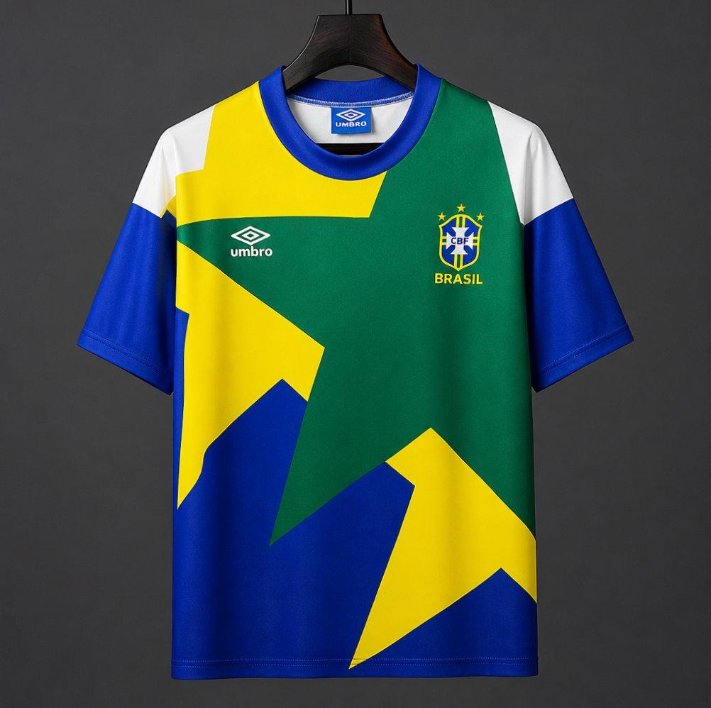 Brazil 1994 Training Retro Shirt