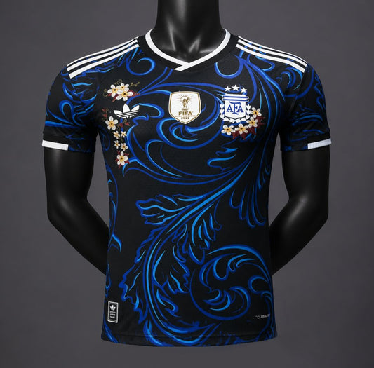 Argentina 2026 Away "Floral Edition" Special Jersey - Player Version