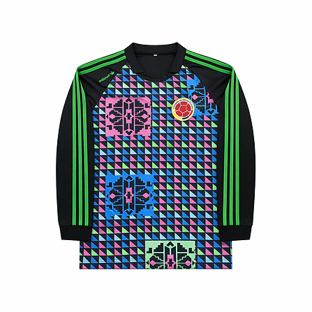Colombia 1990 Retro Goalkeeper Long Sleeve Jersey
