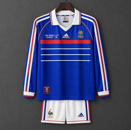 France 1998 Children's Home Retro Set - Long Sleeve