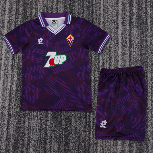 Fiorentina 92/93 Children's Home Retro Set