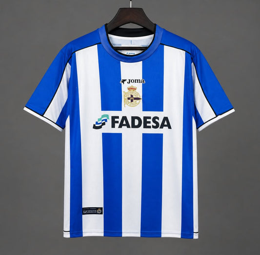 Deportivo La Coruña 2003/04 Home Retro Shirt