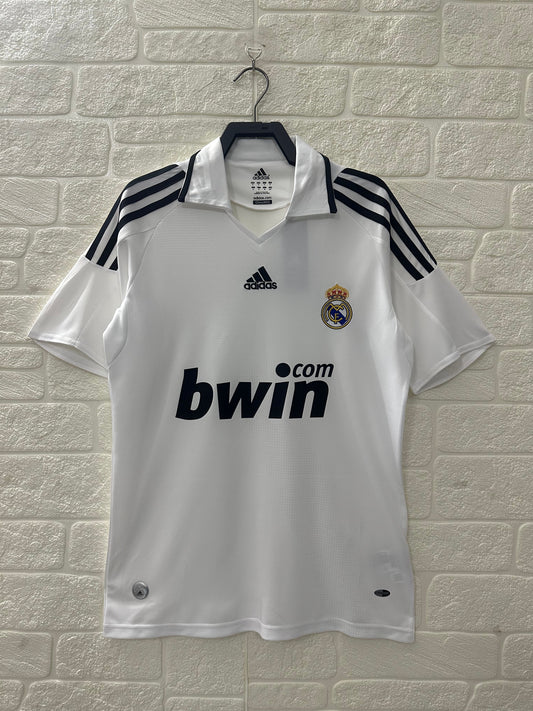 Real Madrid 08/09 Home Retro Shirt