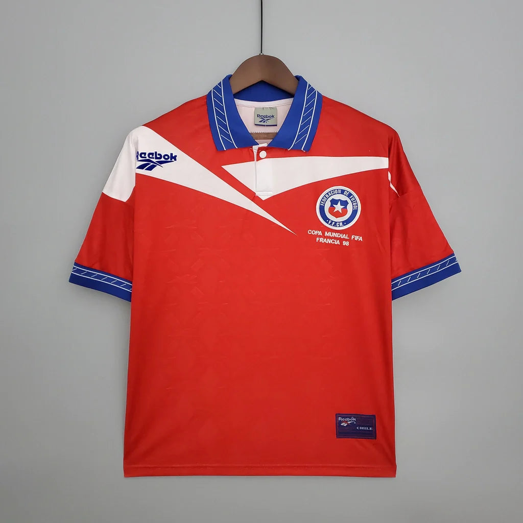 Chile 1998 Home Retro Shirt