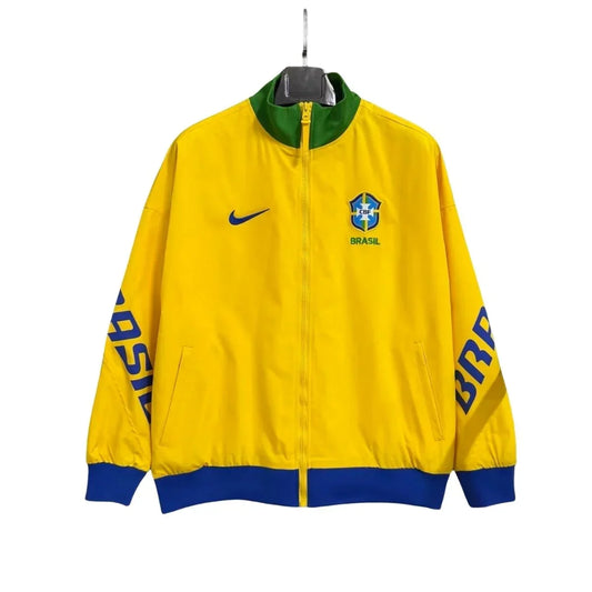 Brazil 2026 Windbreaker Jacket - Yellow