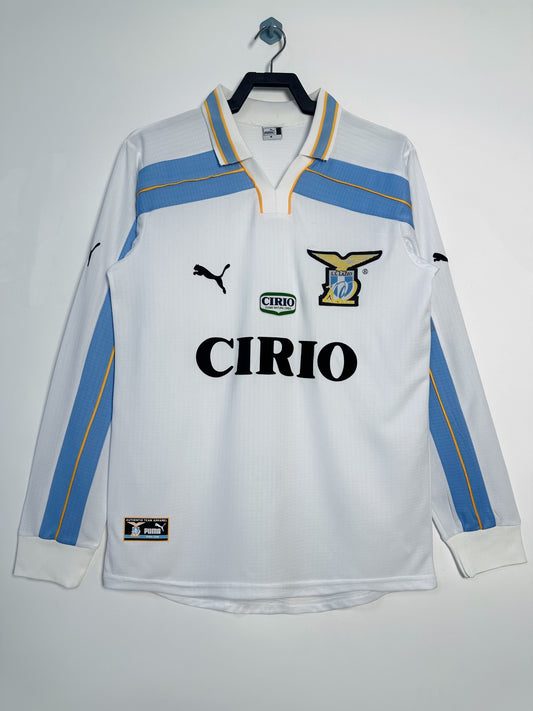 Lazio 99/00 Centenary Retro Shirt - Long Sleeve