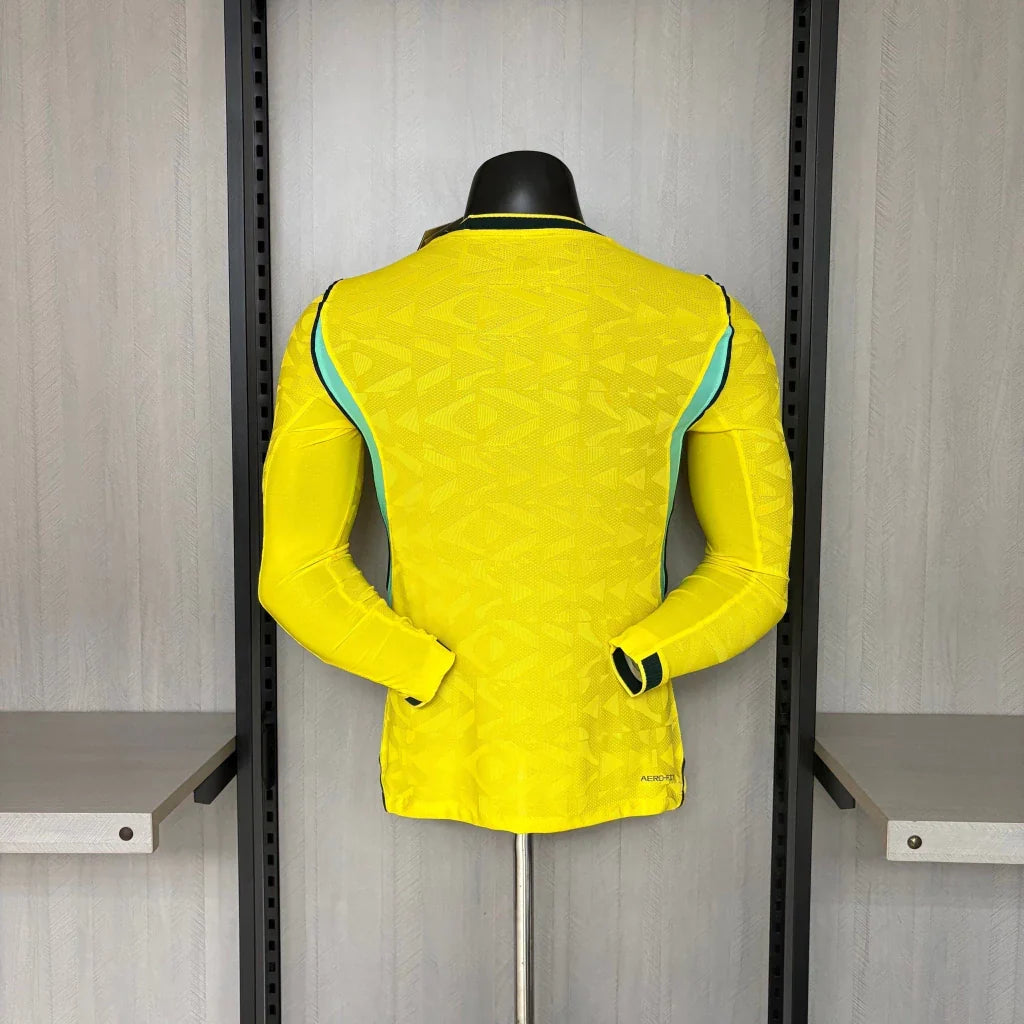 Brazil 2026/27 Home Long Sleeve Jersey - Player Version