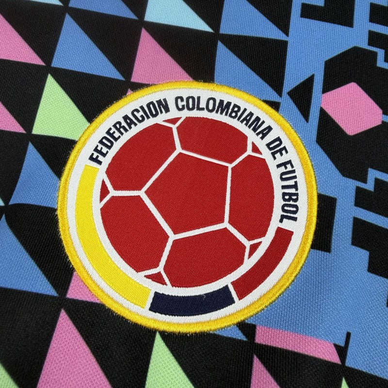 Colombia 1990 Retro Goalkeeper Long Sleeve Jersey