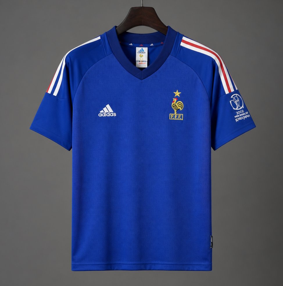 France 2002 Home Retro Shirt
