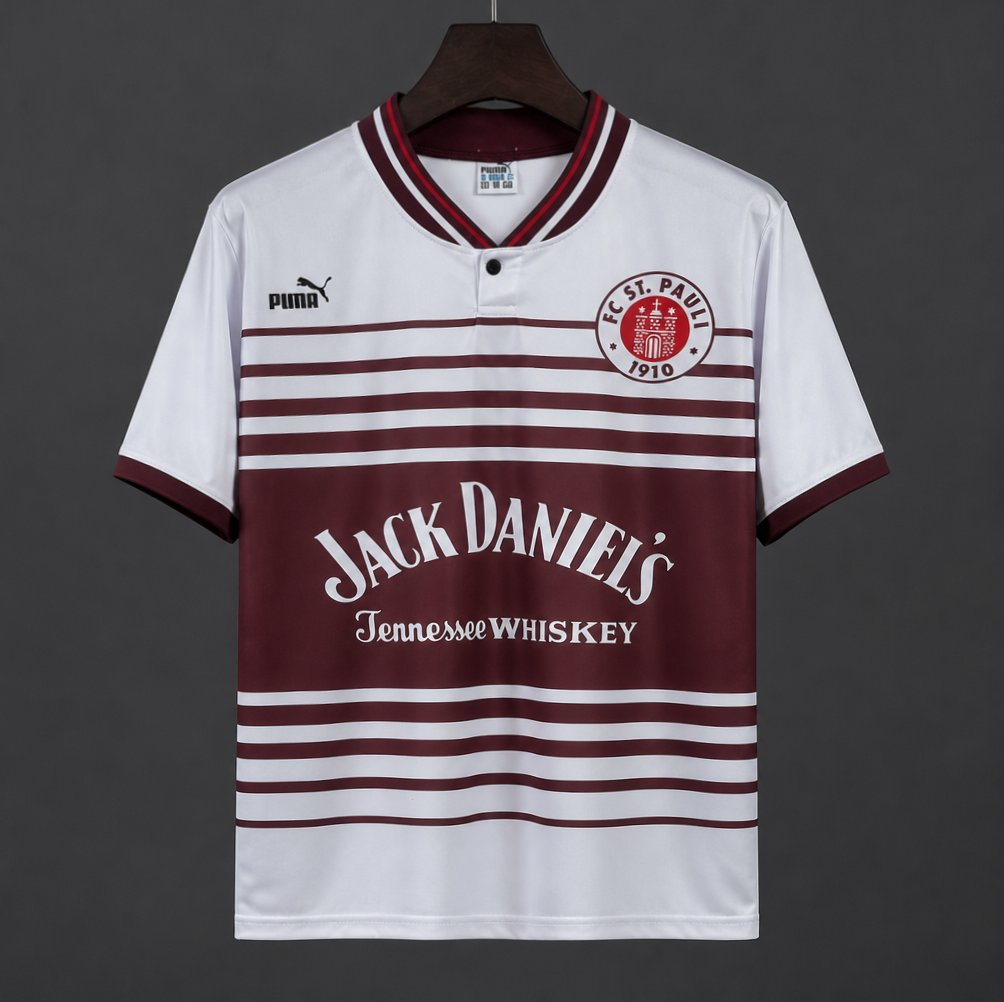 St. Pauli x Jack Daniel's 1998/99 Home Retro Shirt