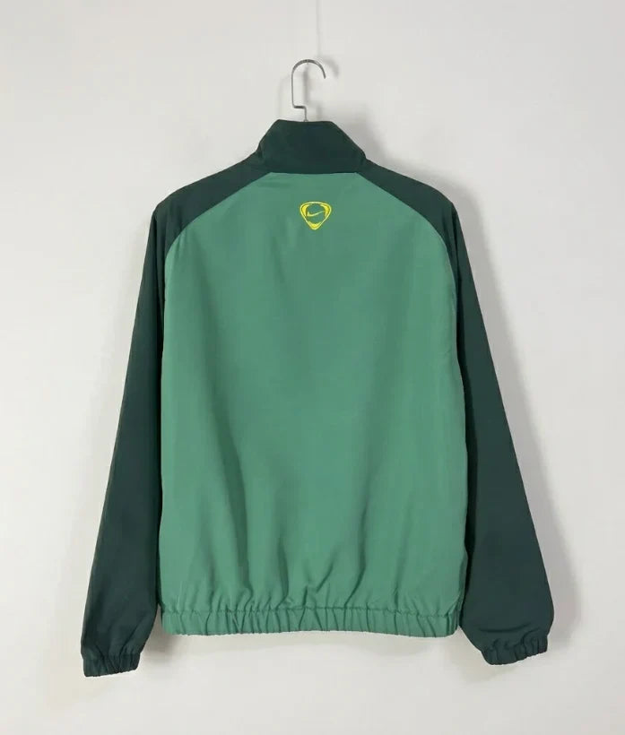 Brazil 2026 Windbreaker Jacket - Green/Yellow