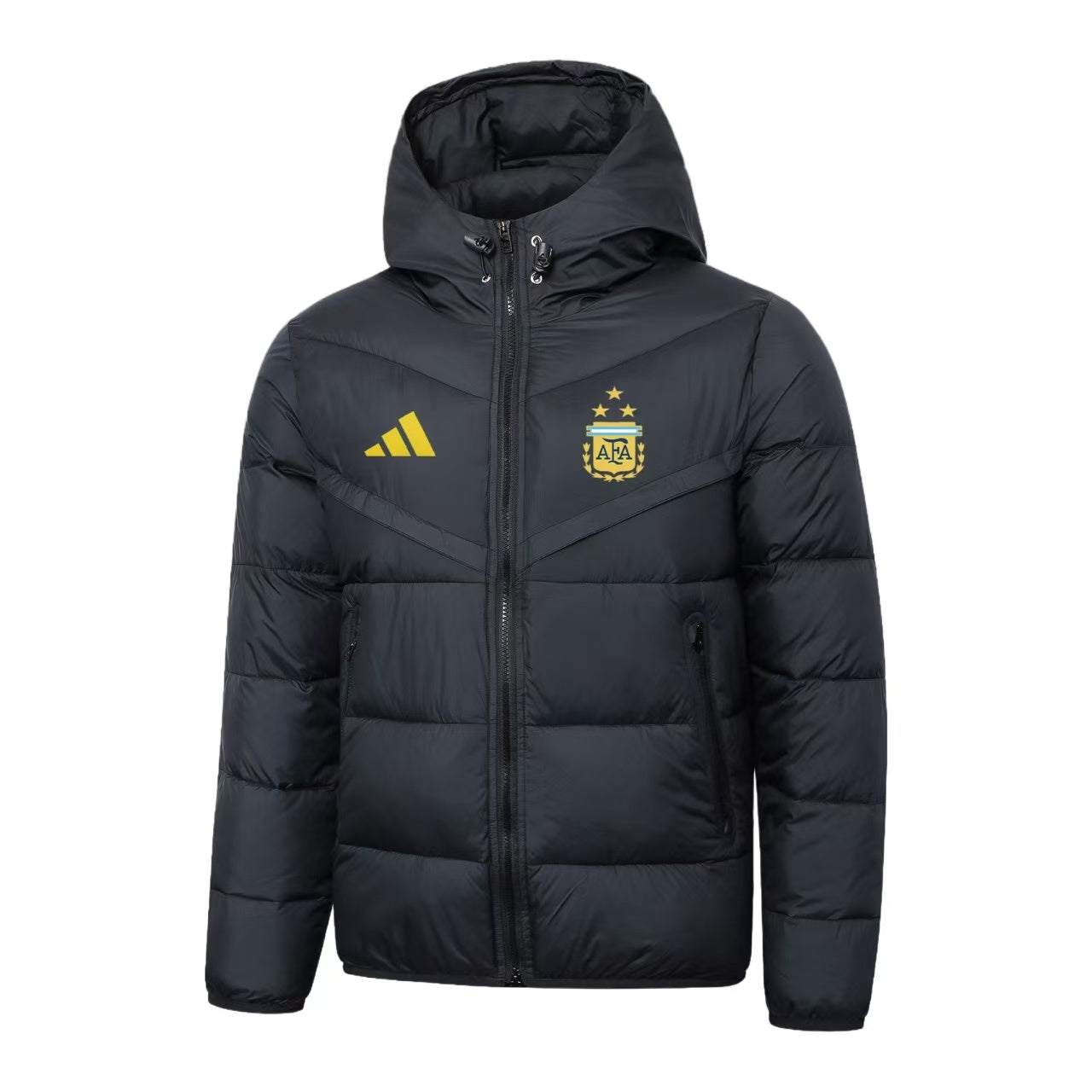 Argentina 2026 Puffer Jacket - Black