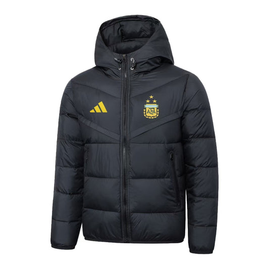 Argentina 2026 Puffer Jacket - Black