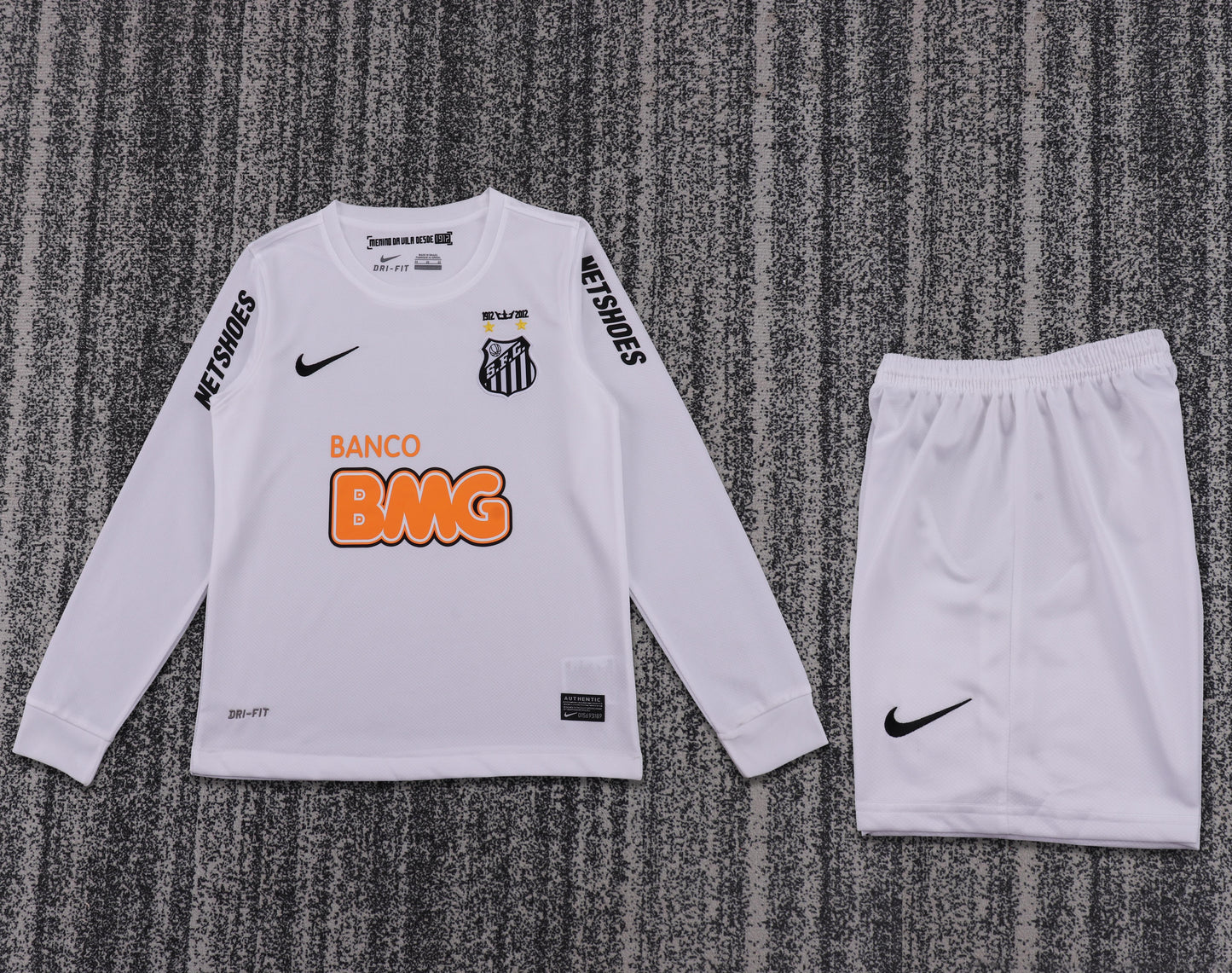 Santos 2013 Children's Home Retro Set - Long Sleeve