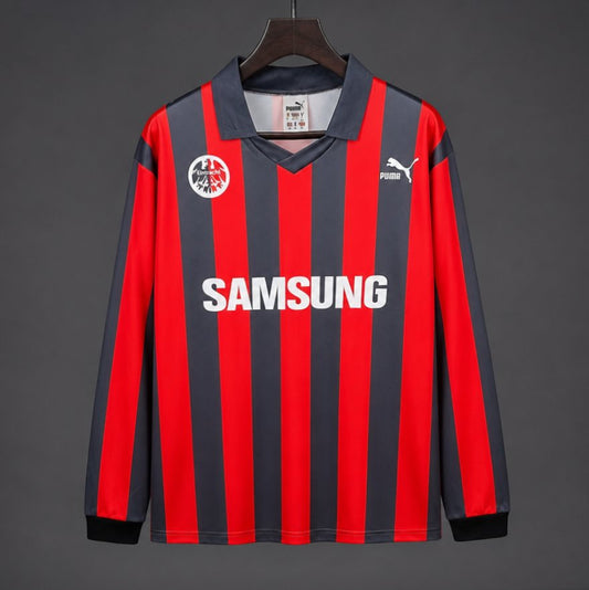 Eintracht Frankfurt 1992/93 Home Retro Shirt - Long Sleeve