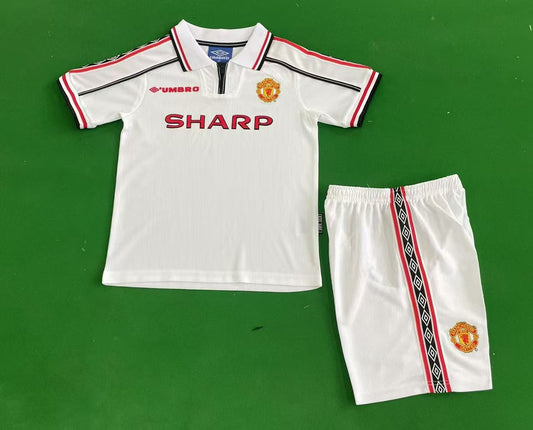 Manchester United 98/99 Children's Away Retro Set
