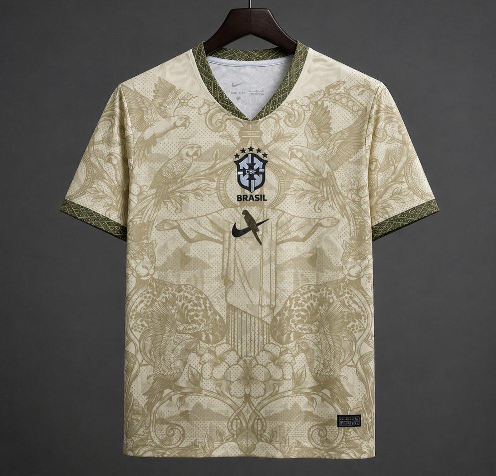 Brazil 2026 Special Edition Shirt - Gold