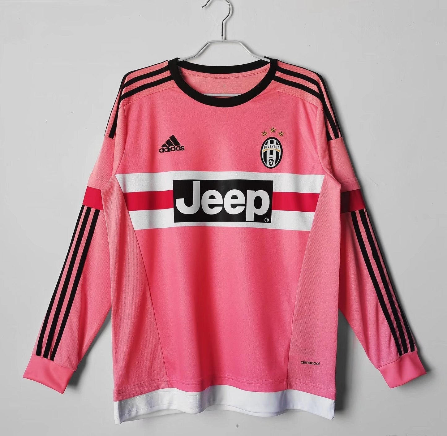Juventus 15/16 Away Retro Shirt - Long Sleeve