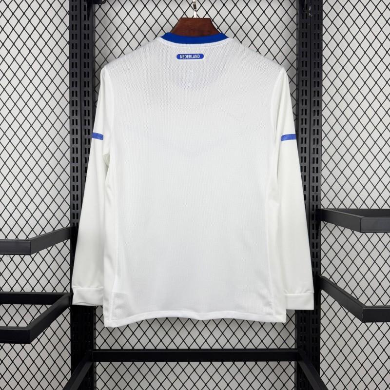 Netherlands 2012 Away Retro Shirt - Long Sleeve