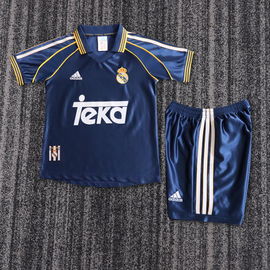 Real Madrid 98/99 Children's Third Retro Set