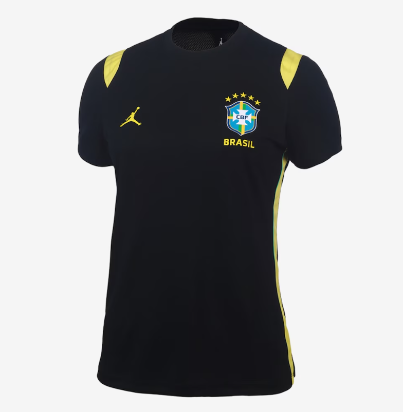 Brazil 2026 Training Shirt - Black