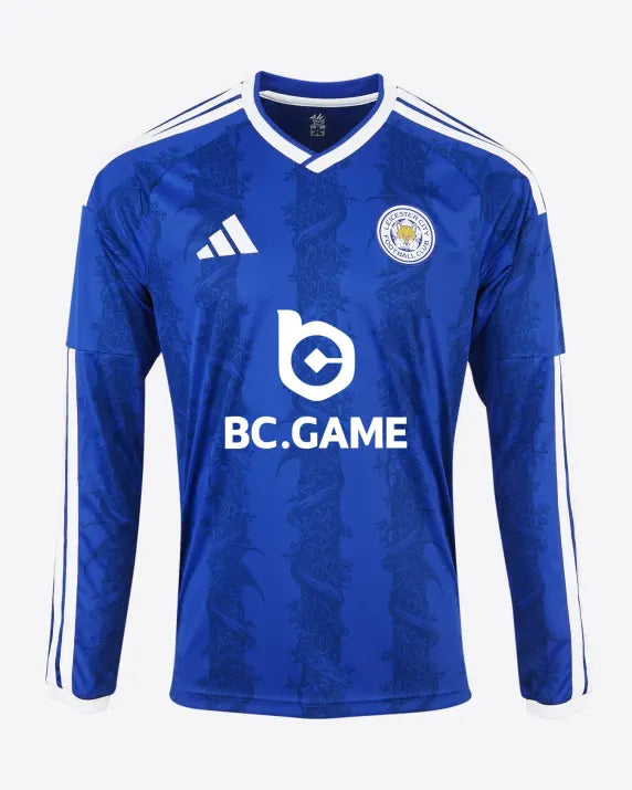 Leicester City 26/27 Home Long Sleeve Jersey - Fan Version